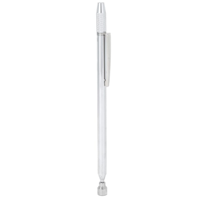 Pince télescopique LAN ?5006 Acier Inoxydable 2lb Aimant Permanent Outil Stylo de Ramassage Argent gray