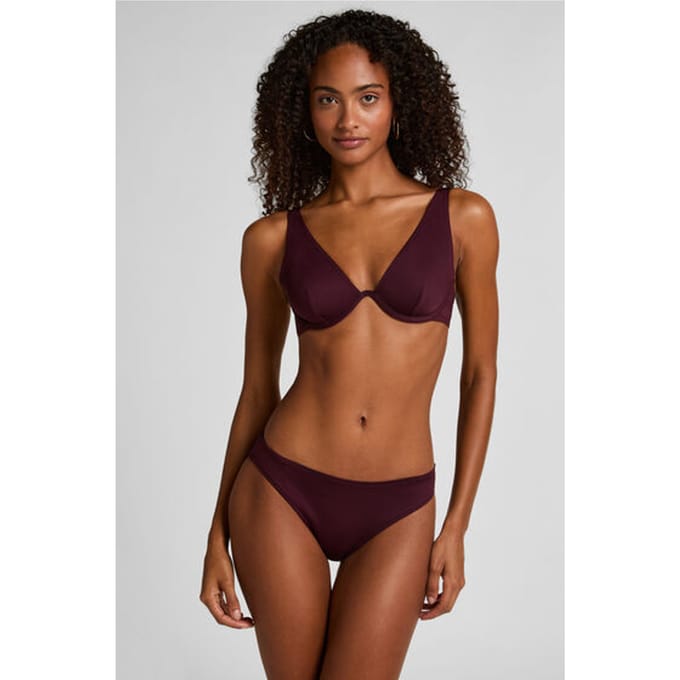 Hunkemöller Neoprene Rio bikinibroekje Paars