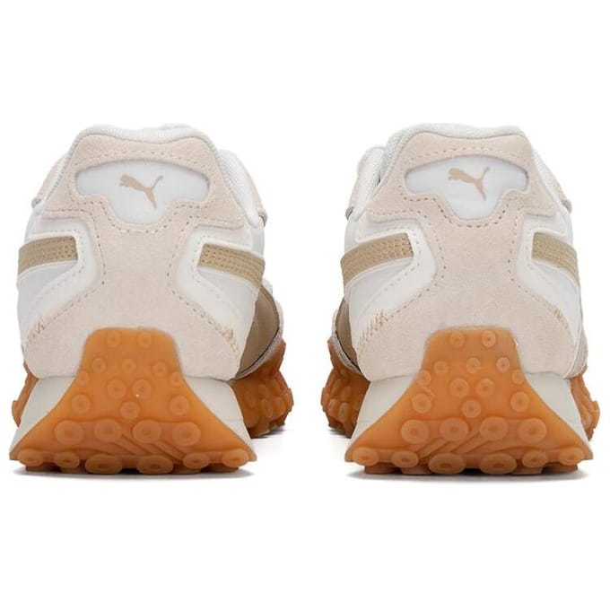 Puma Blktop Rider Mode Polyvalent Respirant Léger Chaussures Décontractées Basses Unisexe sneaker Blanc Marron 401440-04 44 beige