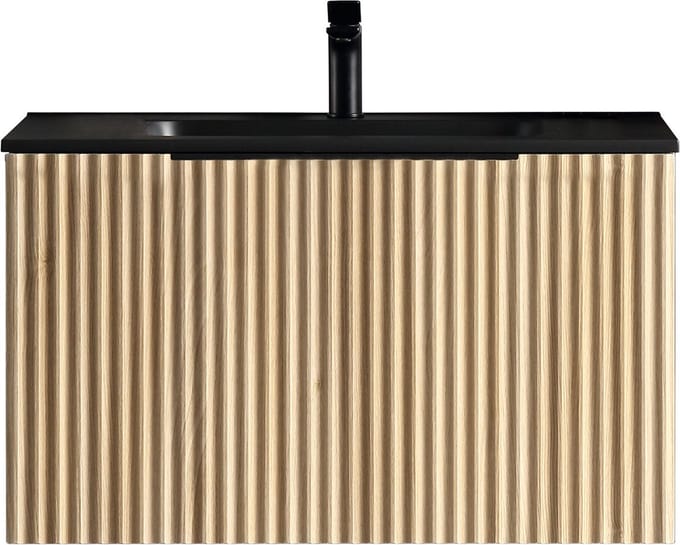 Xellanz Ribbella Wastafelonderkast met 1 Lade 80 x 45 cm - Naturel Eik