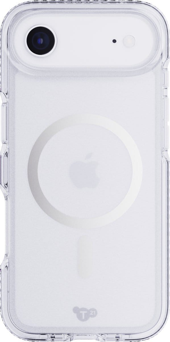 Tech21 Evo Crystal - Telefoonhoesje iPhone 17 Air - Schokbestendig - MagSafe - 4,9 meter valbestendig