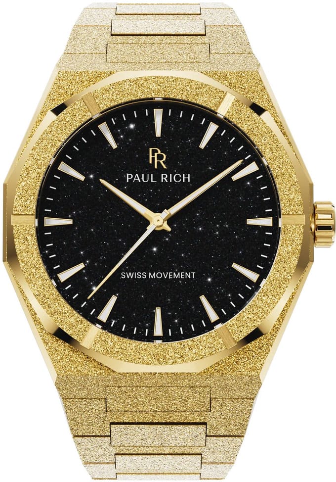 Paul Rich Frosted Star Dust II Void Gold Black VOID02 horloge