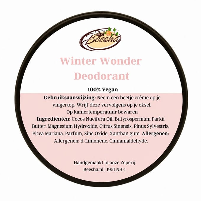 Beesha - Natuurlijke Deodorant Winter Wonder