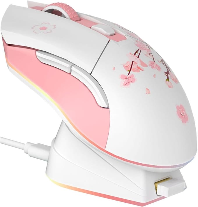CLVP® Gaming Mouse Wireless - Gamingmuis Draadloos - Computermuis - Ergonomisch