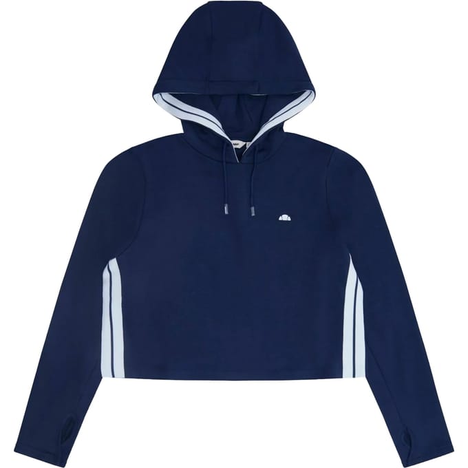 Ellesse Dames/Dames Neise Cropped Hoodie (Marine)