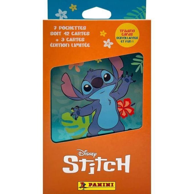Metalen blik - PANINI - STITCH TC - 7 zakjes - 42 kaarten