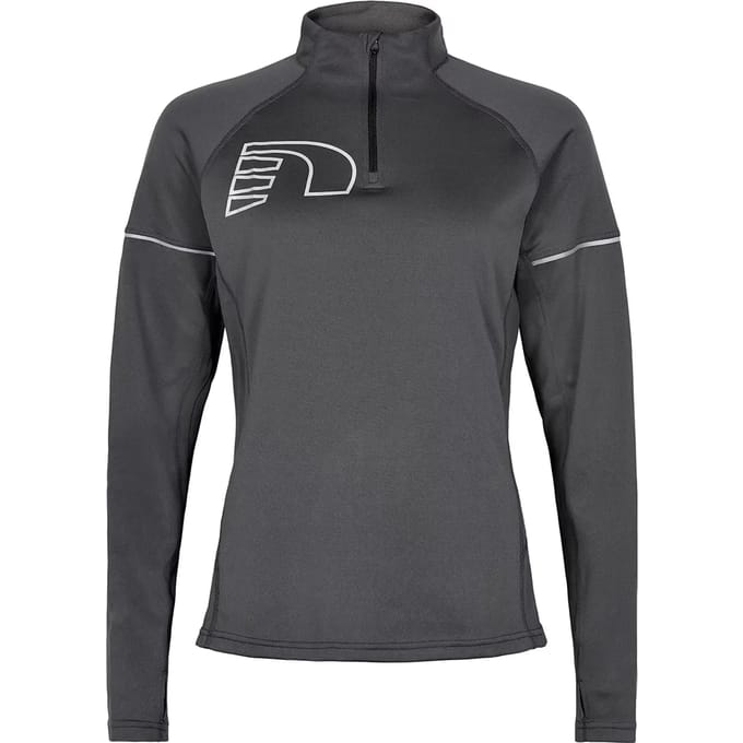 Sweatshirt vrouw Newline core zip neck
