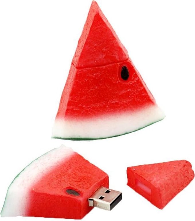 Watermeloen usb stick 128GB 3.0 -1 jaar garantie – A graden klasse chip