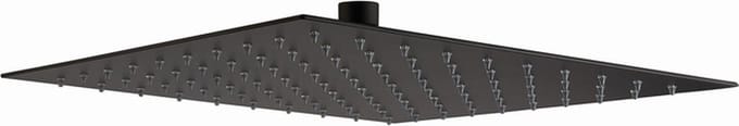 Napolihoofddouche vierkant30x30cm15L/min.mat zwart
