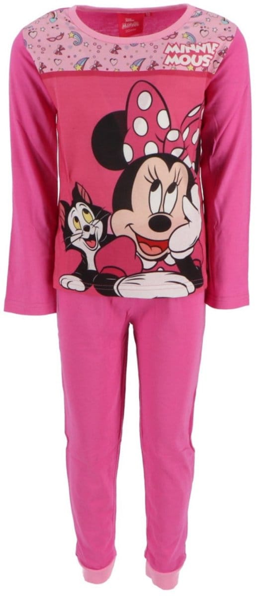 Disney Minnie Figaro Roze kinderpyjama's 8 jaar / 128 cm