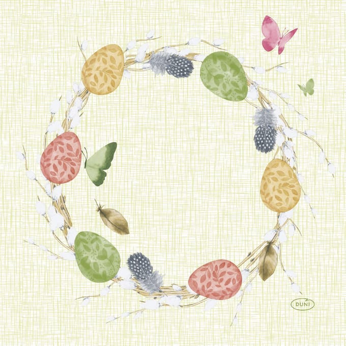 Duni - Servetten - Joyful Spring - 20 Stuks - 33 x 33 cm