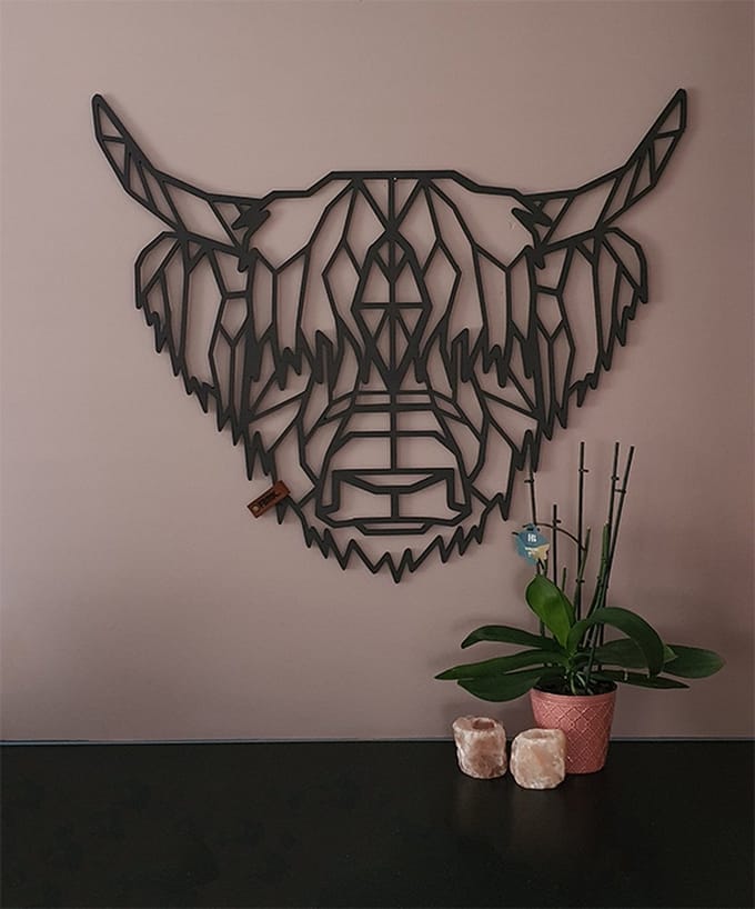 Fabryk Design | Wanddecoratie Schotse Hooglander