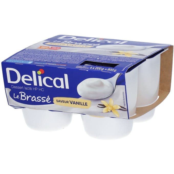Delical Le Brasse Vanille 4x200g