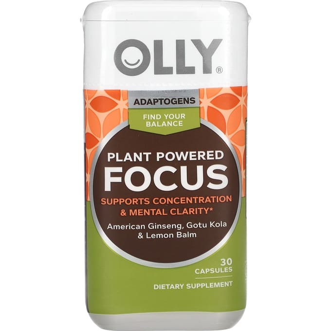 OLLY, Concentration végétale, 30 capsules