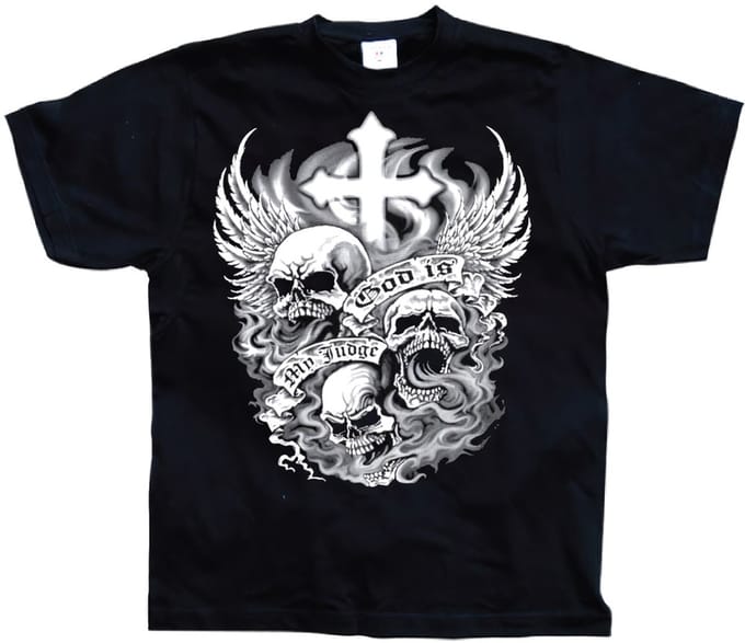 Hybris God Is My Judge T-shirt SH-1-12664-L23