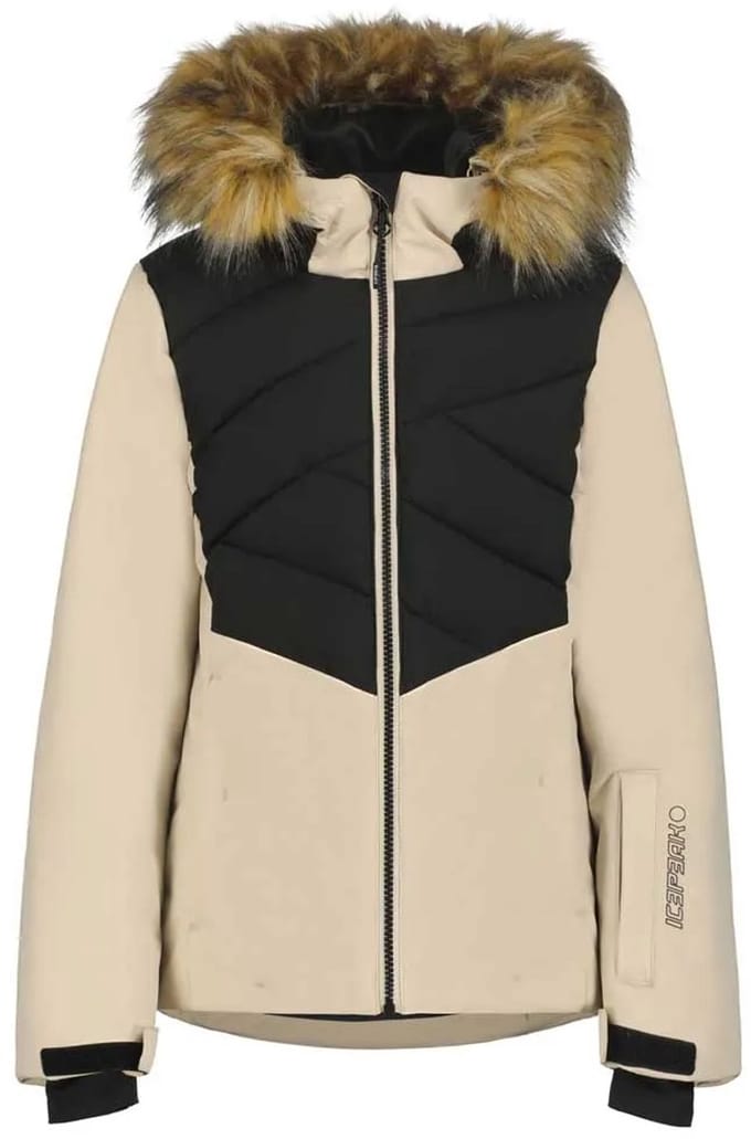 Icepeak Laval I Jas Beige 9-10 Years Jongens,Meisjes