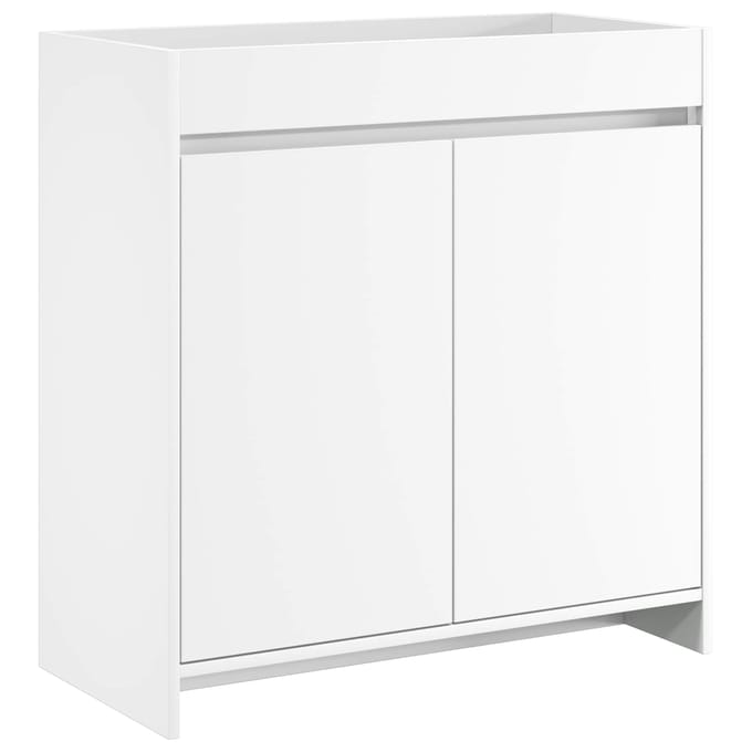 vidaXL - Badkamer - Onder - Het - Wastafel - Kast - Wit - 78,5 - x - 37,5 - x - 81 - cm