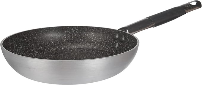 Infinity Low Aluminium Pan met Roestvrijstalen Handvat - 20 cm