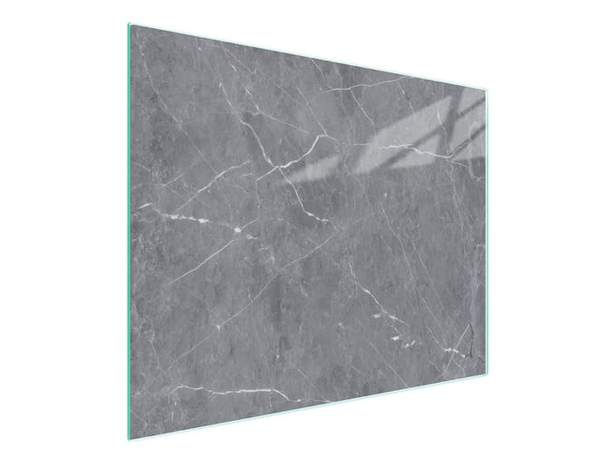 TMK ArtDeko Serie - Snijplank - 52x30cm - Glas - Marmereffect