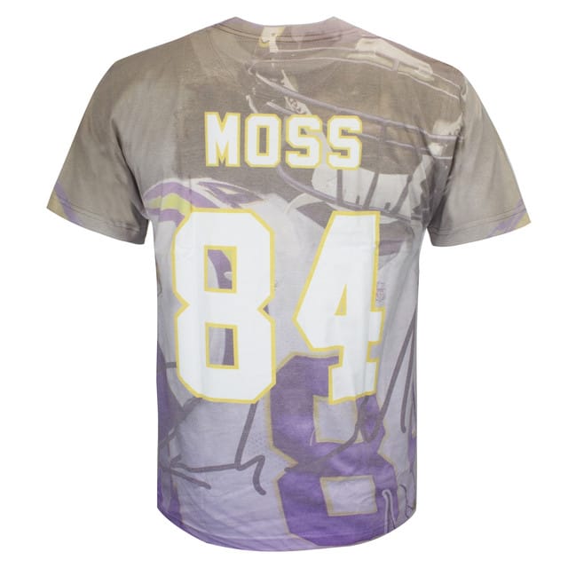 Mitchell & Ness City Pride Randy Moss Minnesota Vikings T-shirt