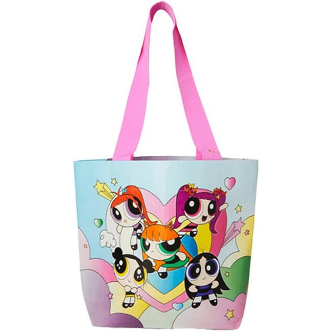NewJeans - Sac réutilisable THE POWERPUFF GIRLS x NJ M white
