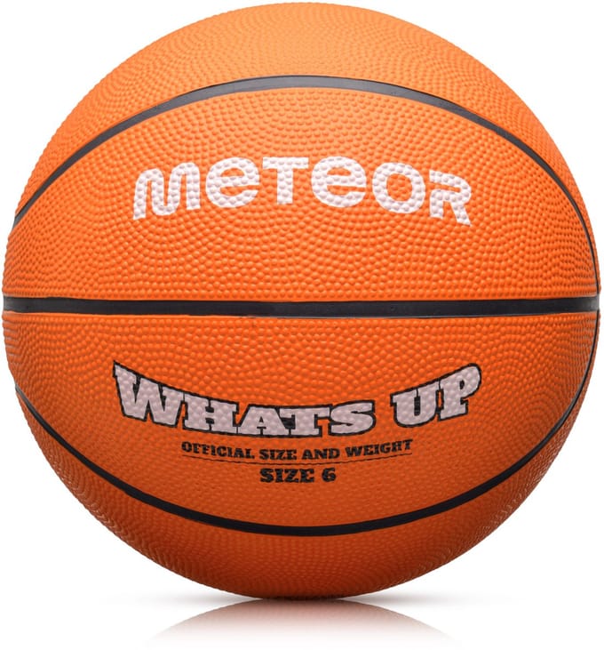 Meteor What's up 6 - Basketbal - kleur: oranje
