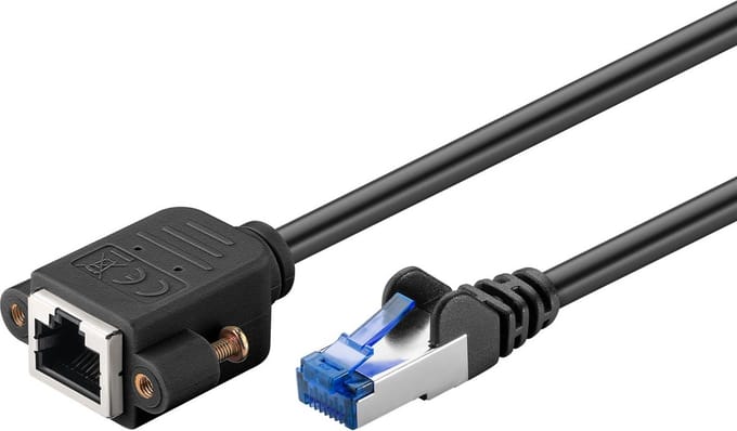 CAT 6A verlengkabel, S/FTP (PiMF), CU - Goobay