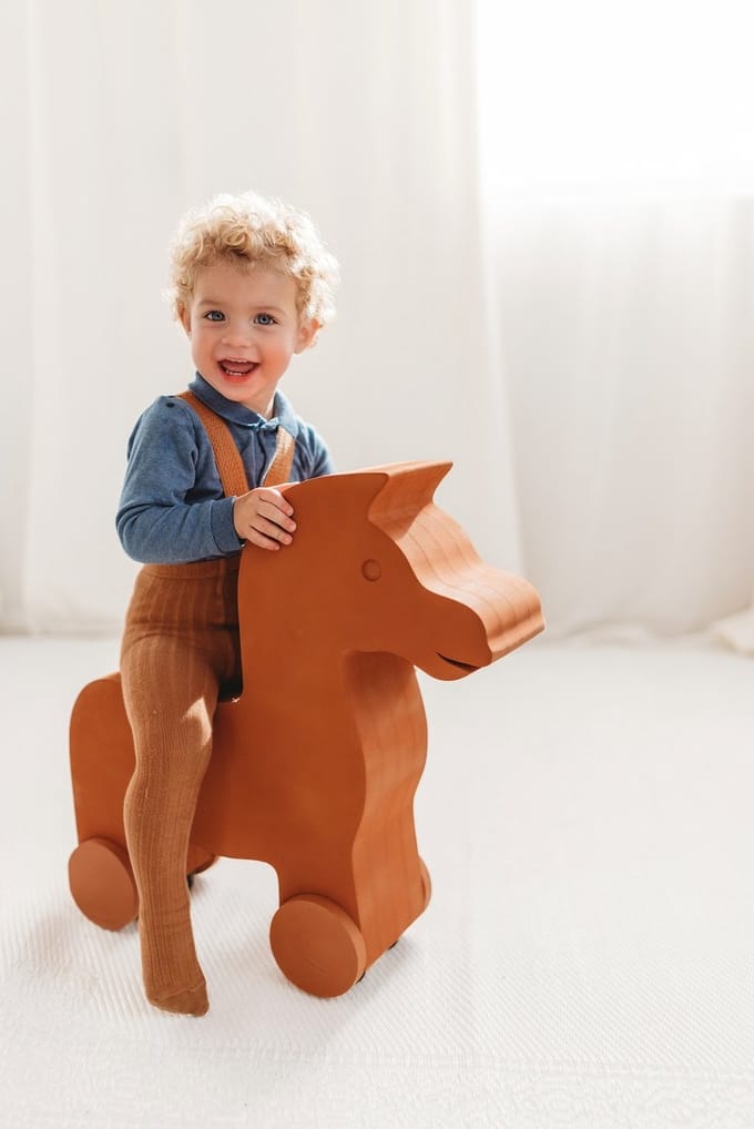 Horse Brown rider - Moesplay - balance walker