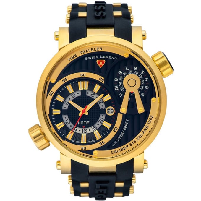 Swiss Legend TIME TRAVELER SL-13841SM-YG-01 50mm 20 ATM