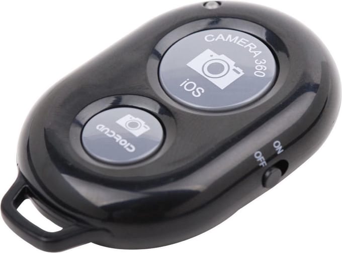 Bluetooth remote afstandsbediening - Draadloze Camera Shutter Geschikt voor Smartphones - Android Toestellen, Tablet & smartphone (iPhone en Android)