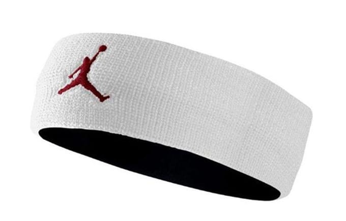 Jordan Unisex Hoofdband Wit Unisex Accessoires 619337-100 Multicolor white