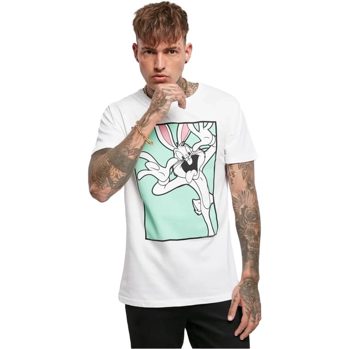 Merchcode Looney Tunes -T-shirt Bugs Bunny Funny Face Tee MC568