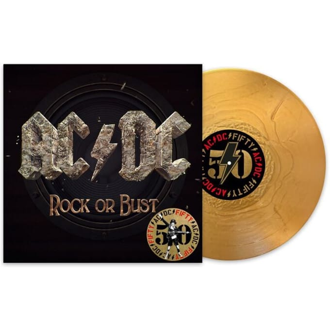 AC/DC - Rock Or Bust (50th Anniversary Gold Vinyl)