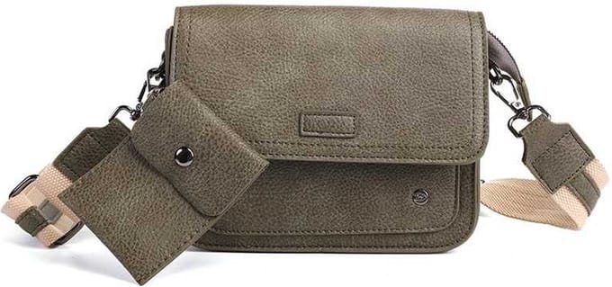 Dark green schoudertasje Toulon OLT13371