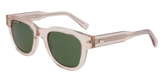 Lacoste L6023S N Beige 49/21/145 UNISEX Zonnebrillen