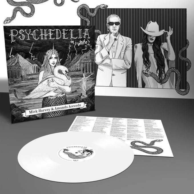 Mick Harvey & Amanda Acevedo - Psychedelia In White (LP)
