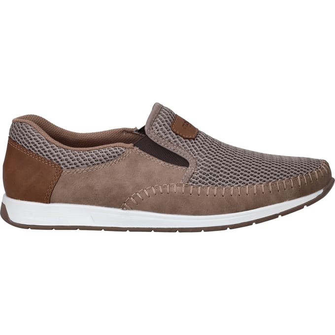 Rieker Instappers - Heren - Beige - Maat:45