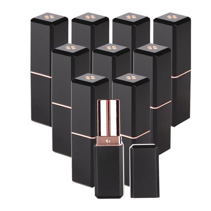 10 stuks DIY Cosmetische Lippenstift Lege Tubes Zelfgemaakte Lippenstift Containers Buisjes gray