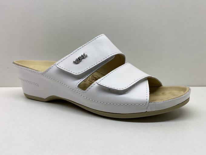 Vital -Dames - wit - slippers & muiltjes - maat 38