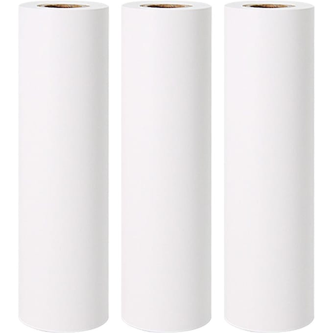 Poooli 110 * 30mm Wit Thermisch Papier Rol Printbaar Stickerpapier BPA-vrij Non-adhesive white
