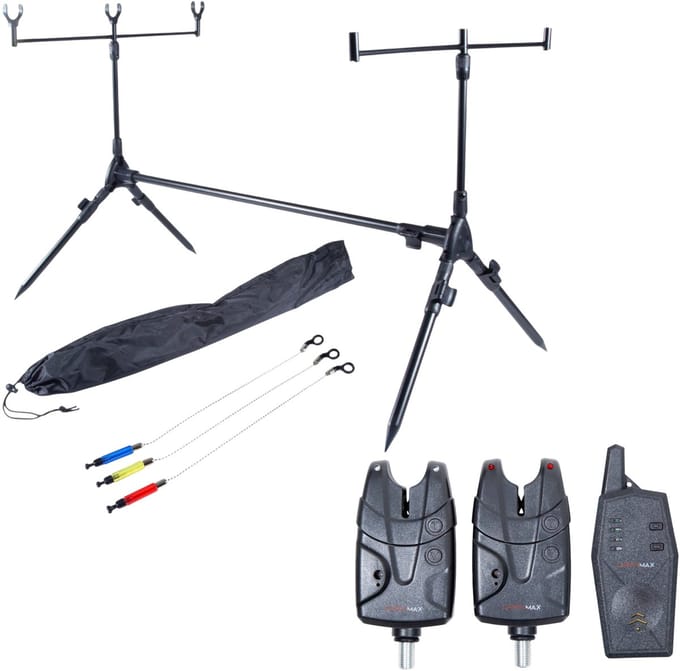 Catchmax 2+1 Beetmelder Set + Complete Rodpod - Rodpod