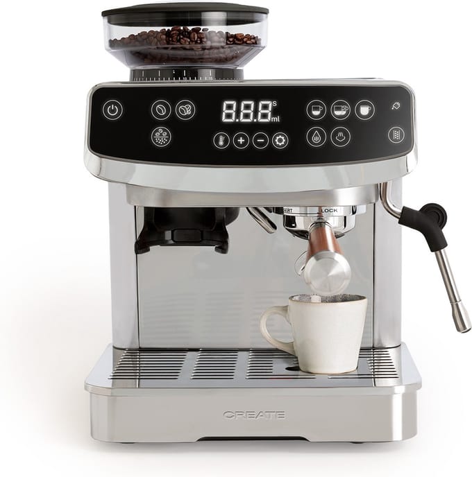 CREATE- Halfautomatische espressomachine met touchscreen- 20 bar en NTC- THERA ADVANCE TOUCH