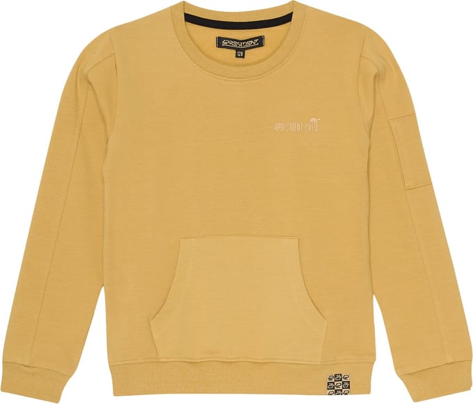 4PRESIDENT Sweater jongens - Sand - Maat 164 - Jongens trui