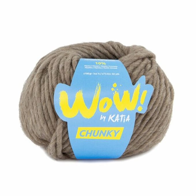 Katia WOW Chunky - 54 Reebruin - Bulky Acryl/Wolmix Garen