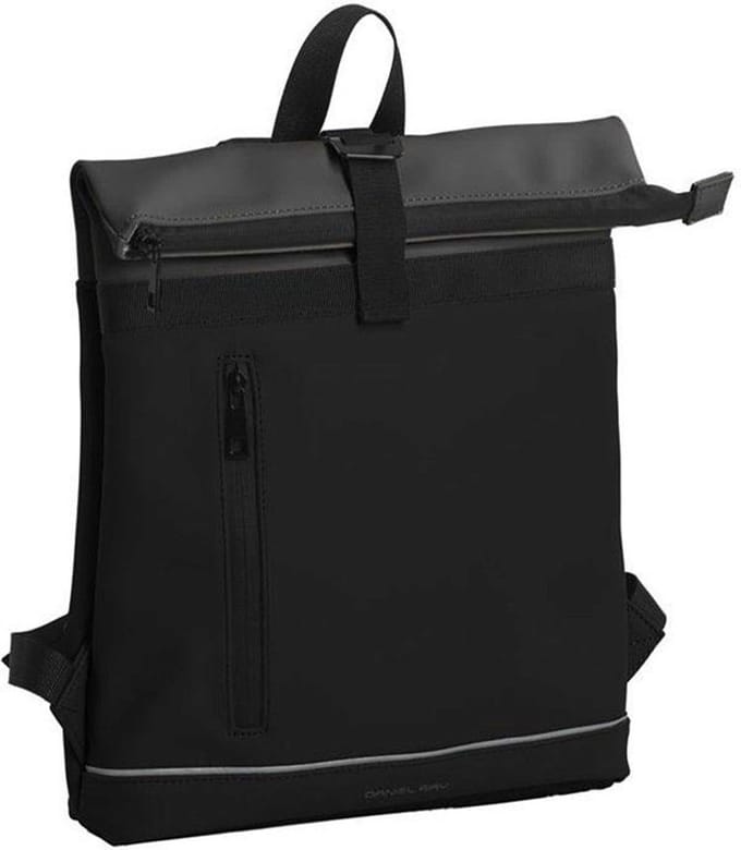 Daniel Ray Waterproof Rolltop Rugzak Seattle Black/LT Grey