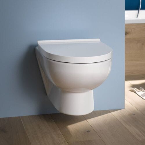 Duravit No. 1 Wall-hung WC Compact, Rimless 2575090000