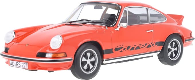 Porsche 911 RS Touring Norev Modelauto 1:18 1973 187681 Schaalmodel