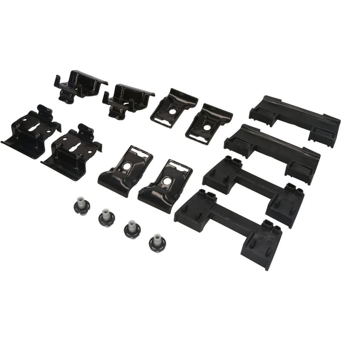 Thule Kit 186112 Flush Rail 4-pack montagekit voor dakdragersysteem zwart