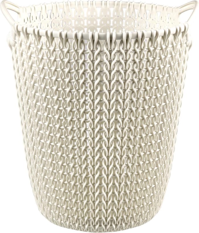 Curver Knit Papiermand - 7L - Vintage Wit