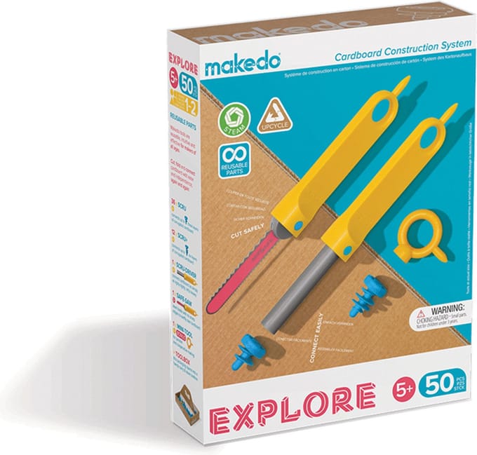 Makedo Karton Constructieset - Explore